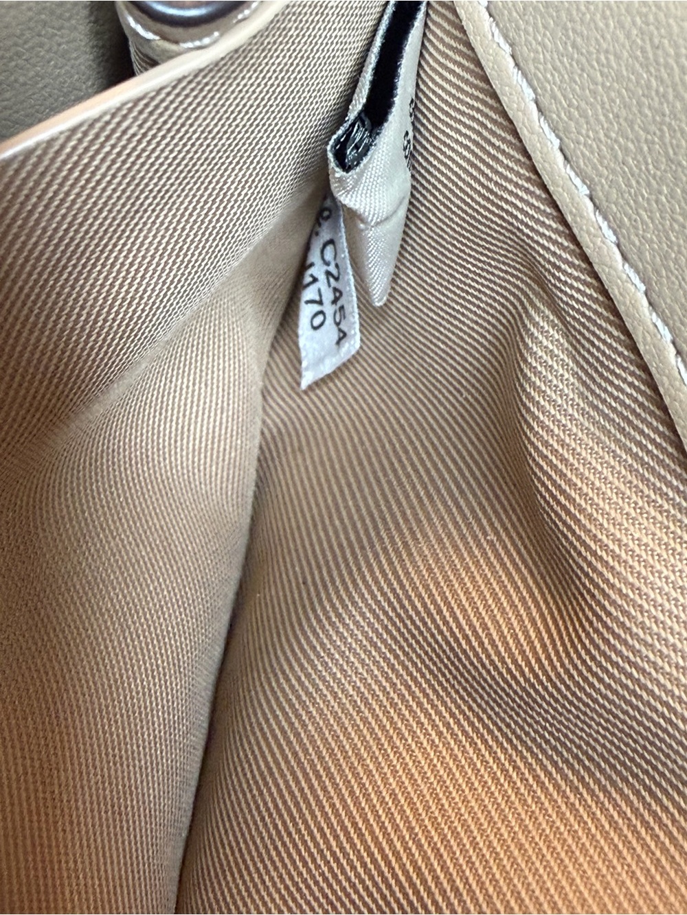 Coach CJ170 Mini Envelope Wallet on Chain Chalk Crossbody NWT - Picture 14 of 14